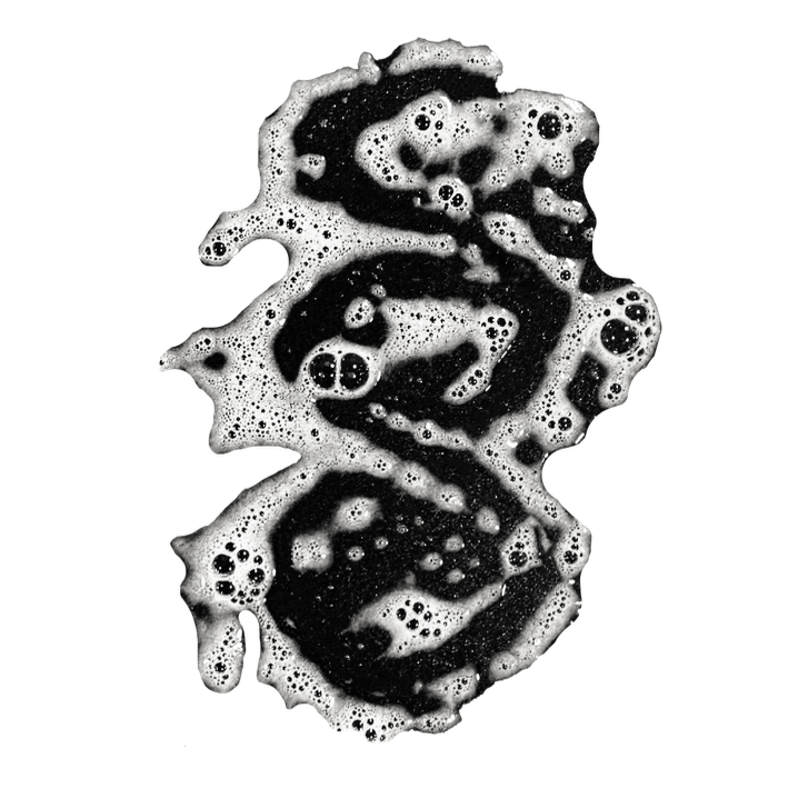 Bubble cutout of Type Directors Club Poster design