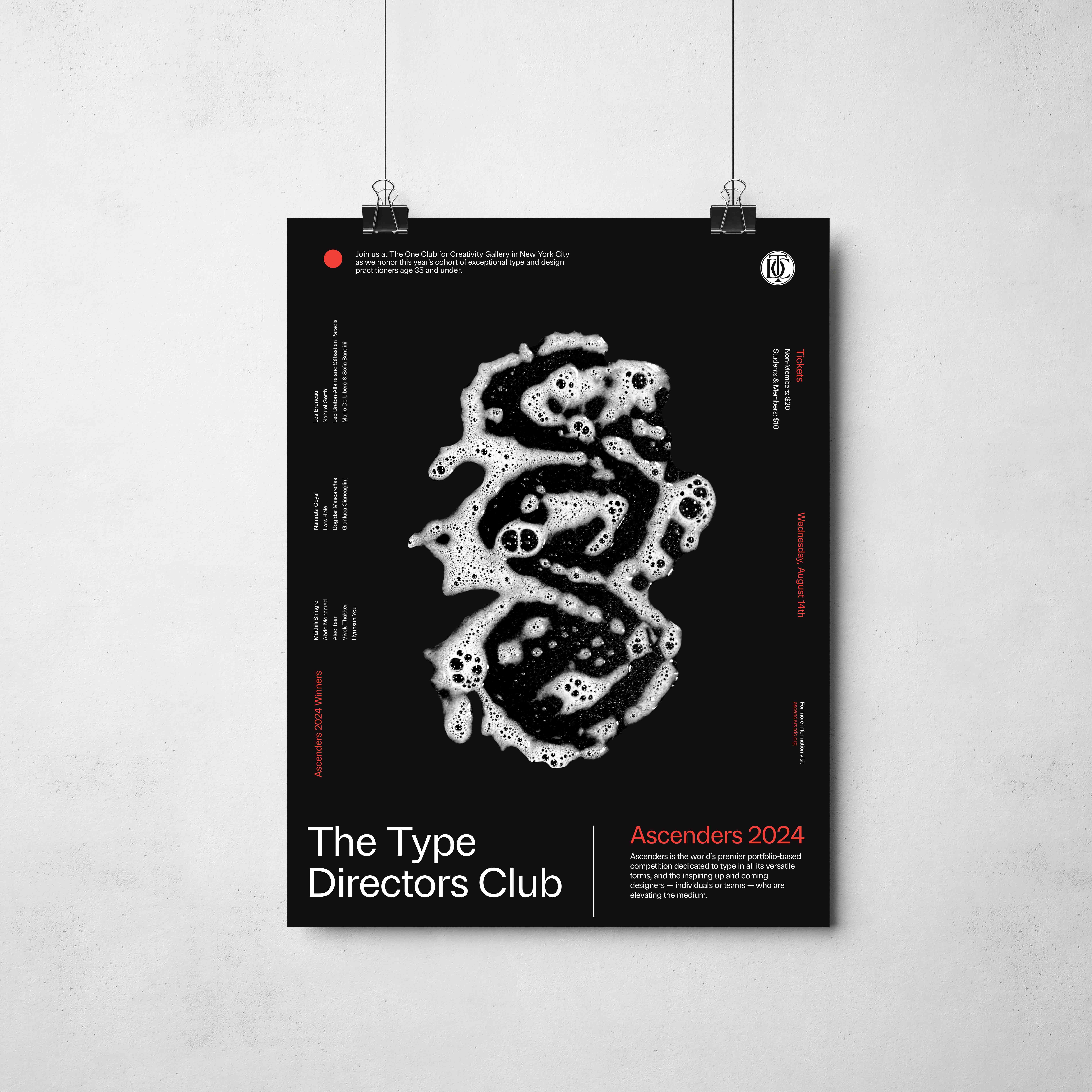 Poster for Type Directors Club